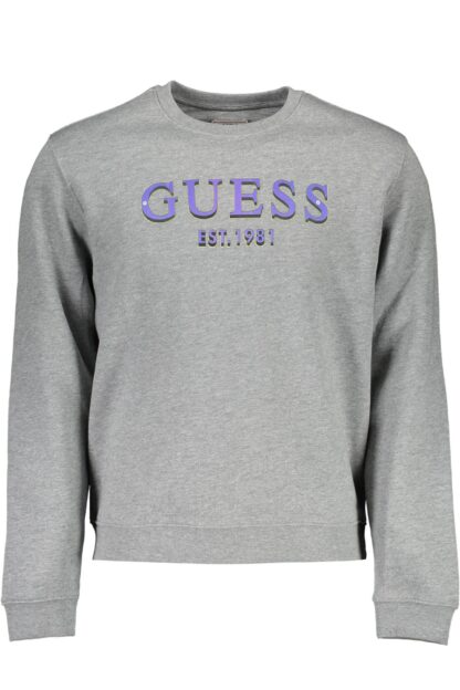 Guess Jeans - Gray Cotton Men Sweater