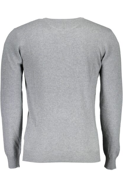 U.S. POLO ASSN. - Gray Wool Men Sweater