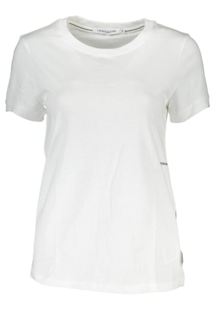 Calvin Klein - White Cotton Women T-Shirt