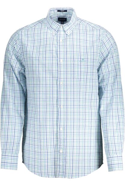 Gant - Light Blue Cotton Men Shirt