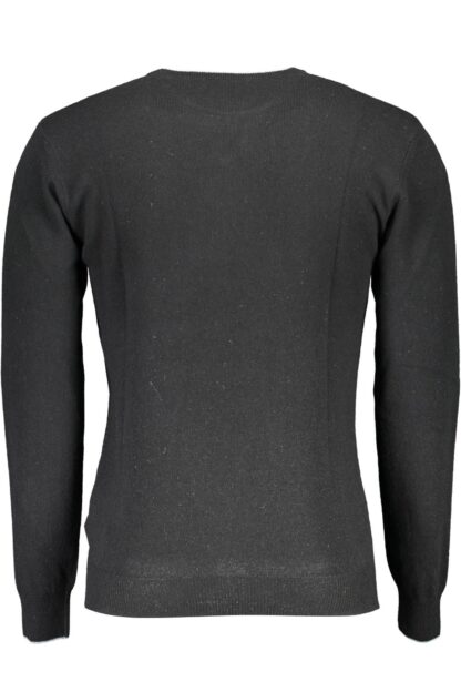 U.S. POLO ASSN. - Black Wool Men Sweater