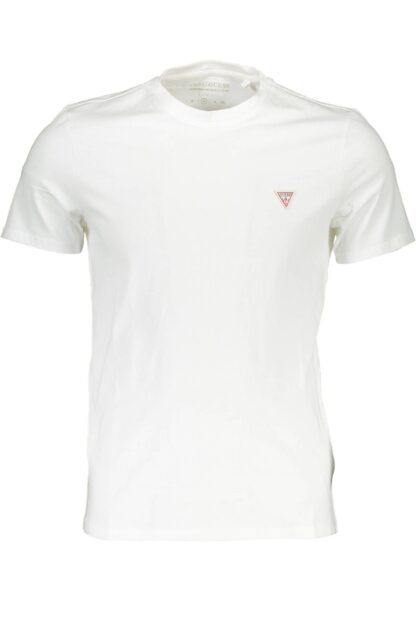 Guess Jeans - White Cotton Men T-Shirt