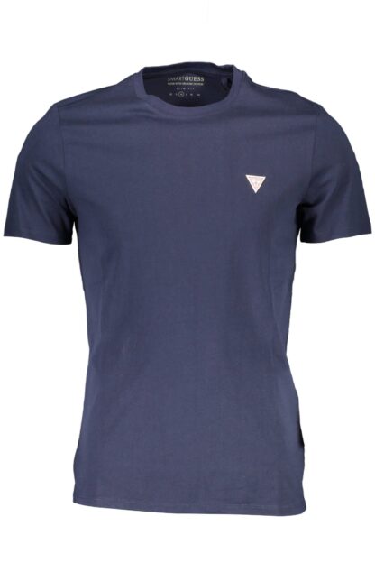 Guess Jeans - Blue Cotton Men T-Shirt