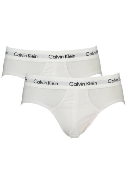 Calvin Klein - White Cotton Men Brief