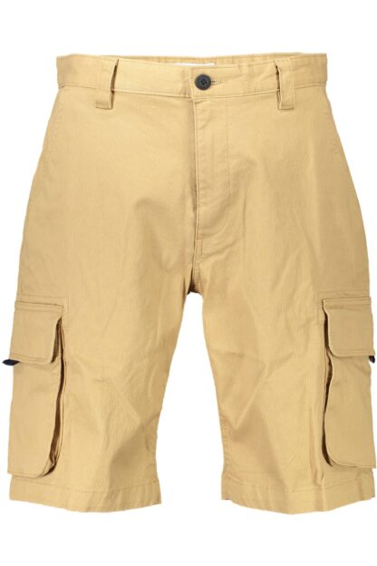 Tommy Hilfiger - Beige Cotton Men Bermuda