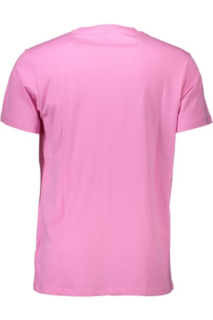 Guess Jeans - Pink Cotton Men T-Shirt