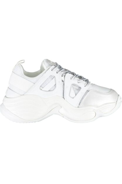 Emporio Armani - White Polyester Women Sneaker