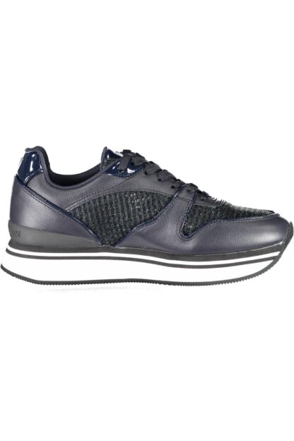 Emporio Armani - Blue Polyester Women Sneaker