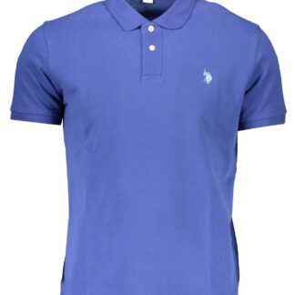 Gant - Light Blue Cotton Men Polo Shirt