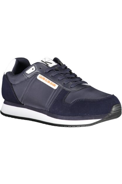 Calvin Klein - Blue Polyester Men Sneaker