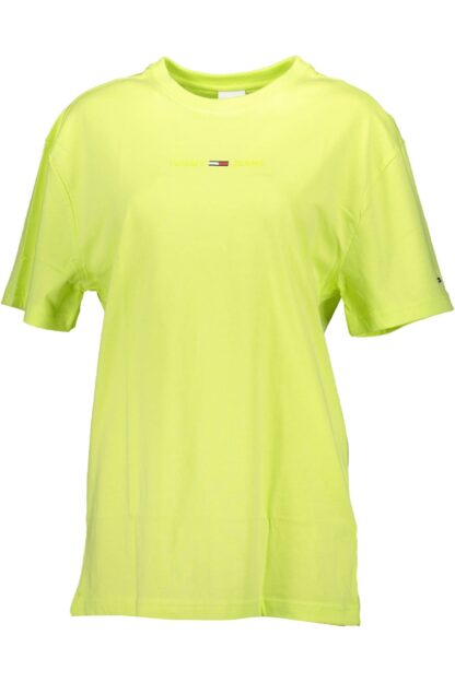 Tommy Hilfiger - Yellow Cotton Men T-Shirt