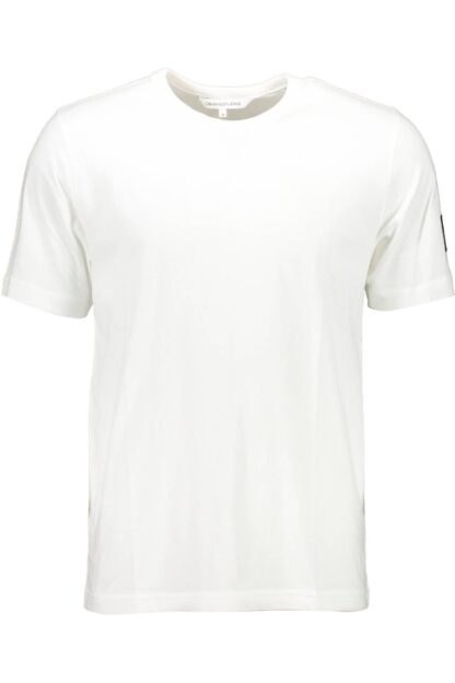 Calvin Klein - White Organic Cotton Men T-Shirt