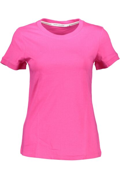 Calvin Klein - Pink Organic Cotton Women T-Shirt