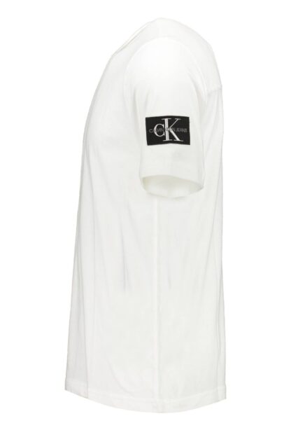 Calvin Klein - White Organic Cotton Men T-Shirt