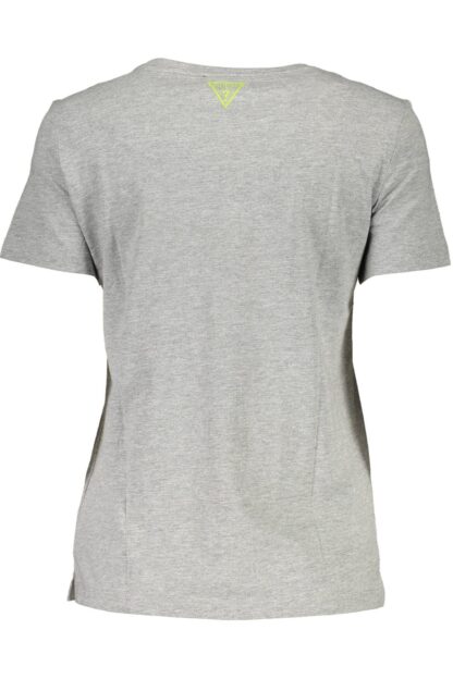 Guess Jeans - Gray Cotton Women T-Shirt