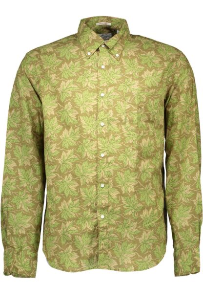 Gant - Green Cotton Men Shirt