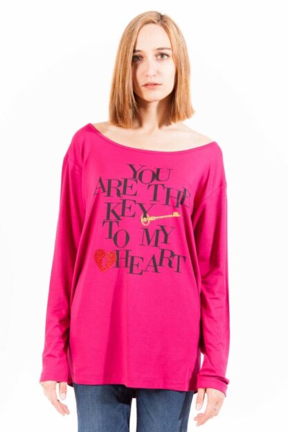 Love Moschino - Pink Cotton Women Top