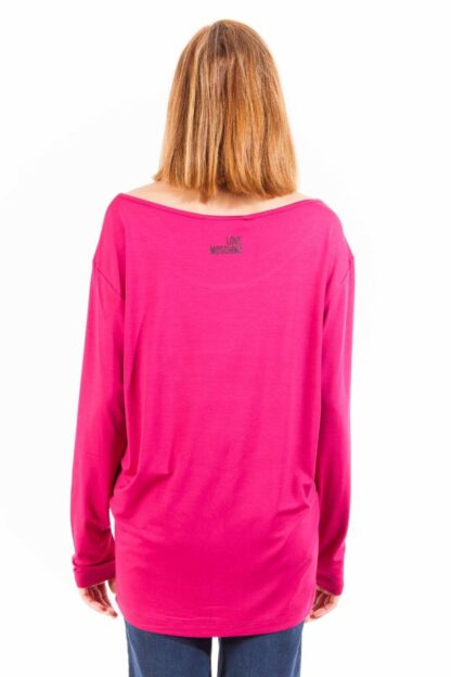 Love Moschino - Pink Cotton Women Top