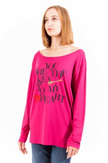 Love Moschino - Pink Cotton Women Top