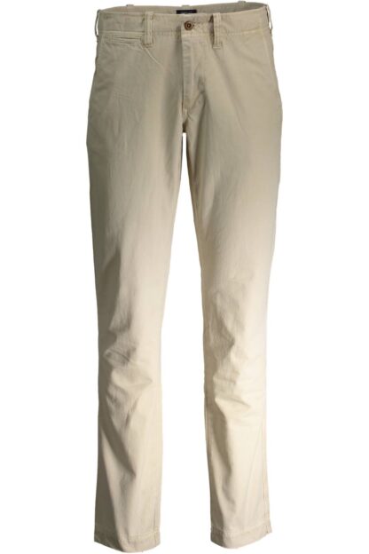 Gant - Beige Cotton Men Pant