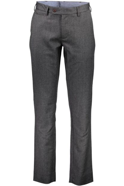 Gant - Gray Polyester Mens Trouser