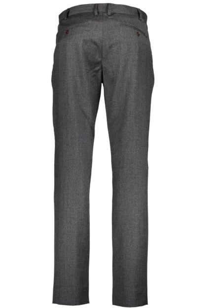 Gant - Gray Polyester Mens Trouser