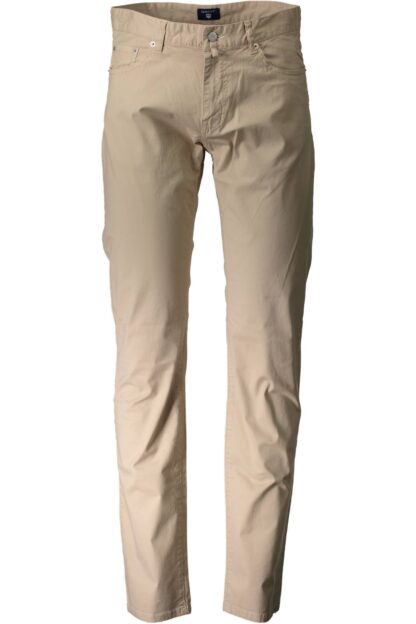 Gant - Beige Cotton Men Pant