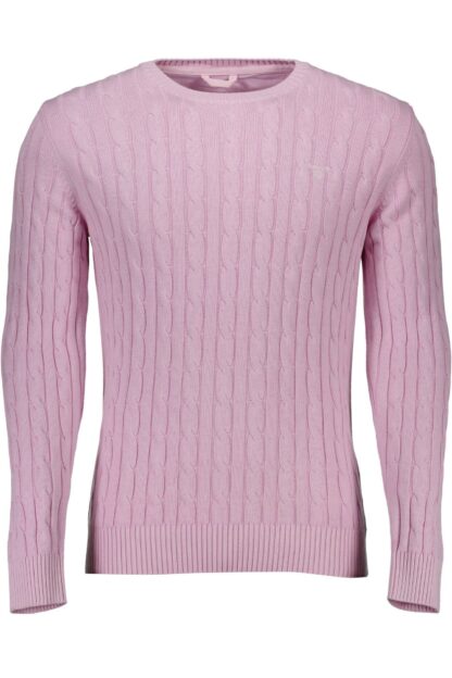 Gant - Pink Cotton Men Sweater