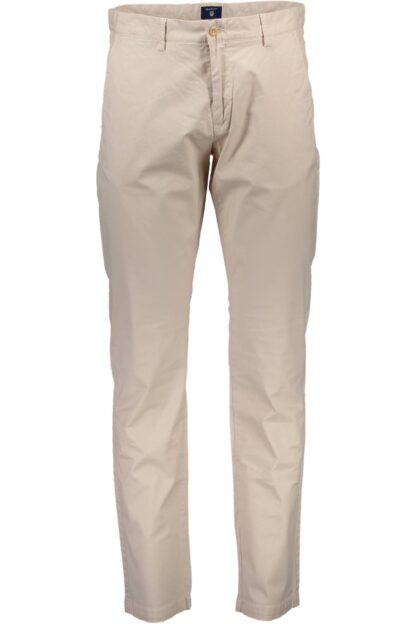 Gant - Beige Cotton Men Pant