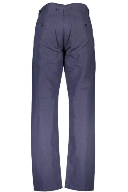 Gant - Blue Cotton Men Pant