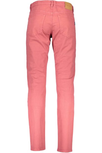 Gant - Red Cotton Men Trouser