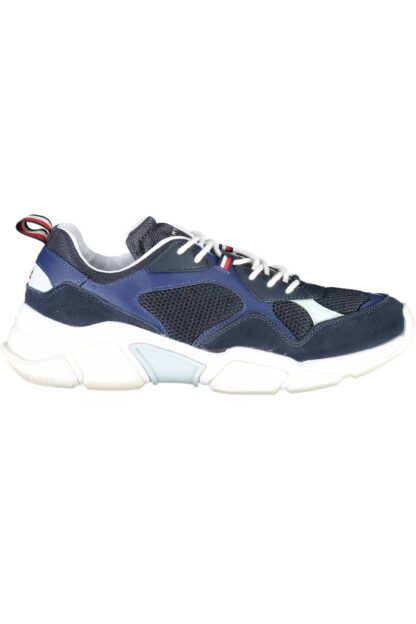 Tommy Hilfiger - Blue Fabric Men Sneaker