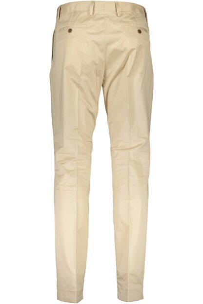 Gant - Beige Cotton Men Trouser