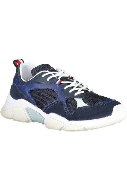 Tommy Hilfiger - Blue Fabric Men Sneaker