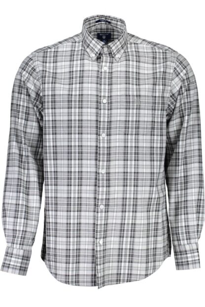 Gant - Gray Cotton Men Shirt