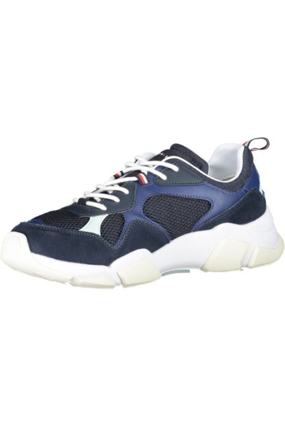 Tommy Hilfiger - Blue Fabric Men Sneaker