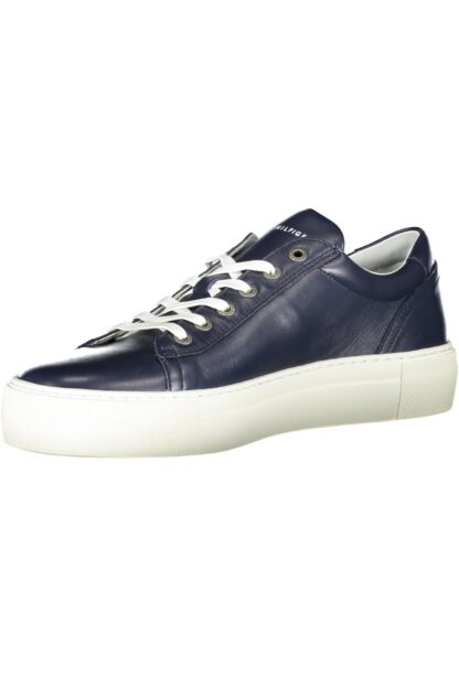 Tommy Hilfiger - Blue Leather Men Sneaker