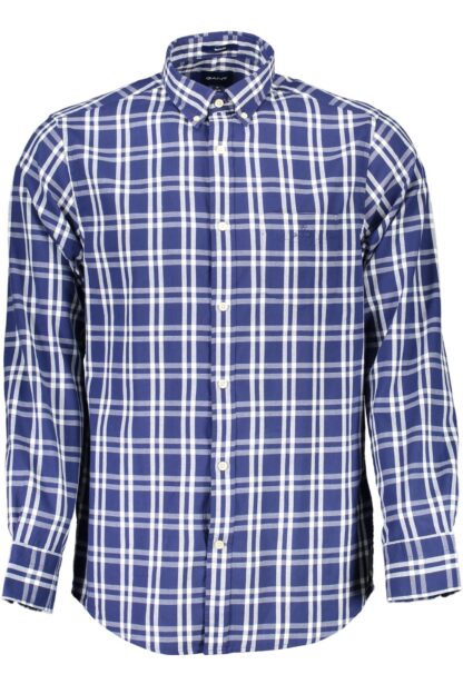 Gant - Blue Cotton Men Shirt