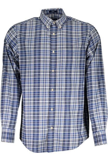 Gant - Blue Cotton Men Shirt