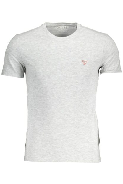 Guess Jeans - Gray Cotton Men T-Shirt