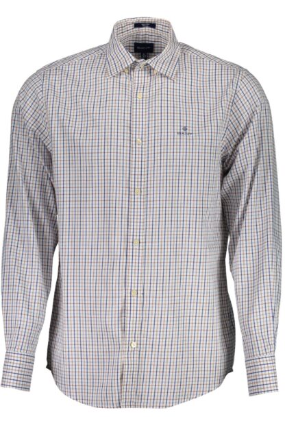 Gant - White Cotton Men Shirt