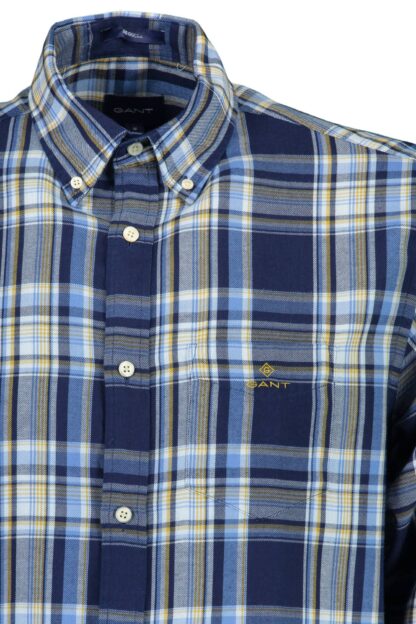 Gant - Blue Cotton Men Shirt