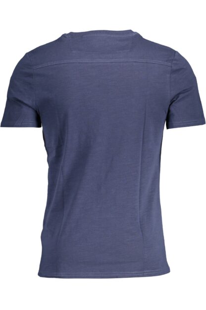 Guess Jeans - Blue Cotton Men T-Shirt