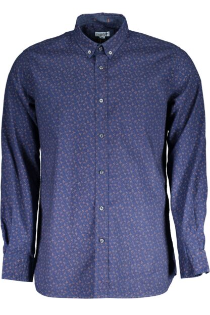 U.S. POLO ASSN. - Blue Cotton Men Shirt