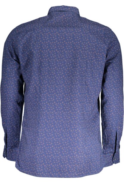 U.S. POLO ASSN. - Blue Cotton Men Shirt