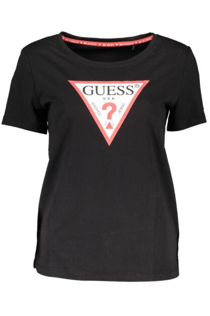 Guess Jeans - Black Cotton Women T-Shirt