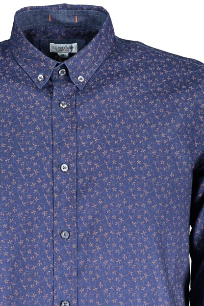 U.S. POLO ASSN. - Blue Cotton Men Shirt