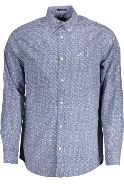 Gant - Blue Cotton Men Shirt