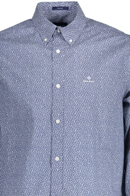 Gant - Blue Cotton Men Shirt