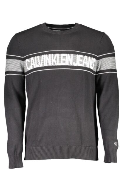 Calvin Klein - Black Cotton Men Sweater